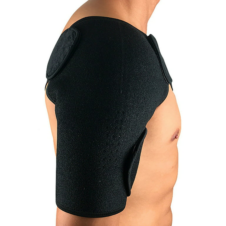 Compression Recovery Shoulder Brace - Rotator Cuff Compression Support -  Left & Right Arm Injury Prevention Stabilizer Sleeve Wrap - Immobilizer for