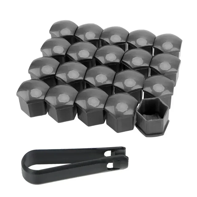 20Pcs 17/19/21mm Car Wheel Nut Caps Protection Covers Caps Anti-Rust Auto Hub Screw Cover Tyre Nut Bolt Exterior Decoration