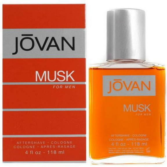 JOVAN MUSK 4 OZ AFTERSHAVE SPLASH