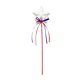 thumbnail image 2 of Decoración con estrella patriótica, lazo rojo, blanco azul, insertos de palitos con purpurina, adornos de espuma, púas florales con 22 cm de longitud para el Día de la Independencia, Día de Canadá,, 2 of 6