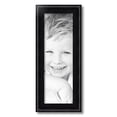 thumbnail image 2 of ArtToFrames 7" x 21" Matte Black with Beads Picture Frame, 7x21 inch Black Wood Poster Frame (WOM-4065), 2 of 8