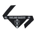 thumbnail image 1 of Oakland Raiders Dog Bandanna Size L, 1 of 1