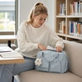 thumbnail image 4 of 19L Sports Duffle Bag, Multi‑Purpose Weekender Travel Gym Hand Bag, Lightweight Carry Bag for Swimming, Ballet, Gymnastics, School & Overnight Trips, 4 of 8