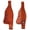 Dark Tan, variant on Horse Western Adult Tooled  Brown Leather Replacement Saddle Fenders 5211DB