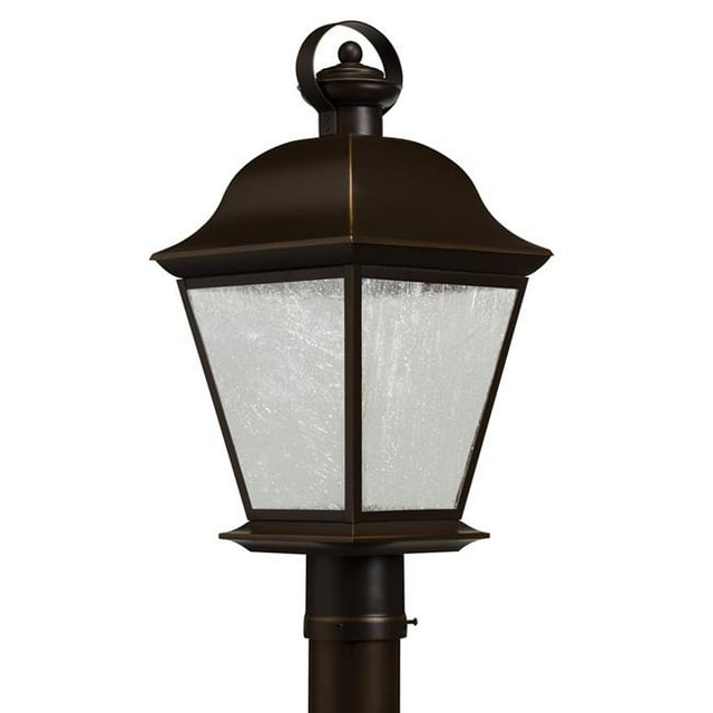 Kichler 9909OZLED Mount Vernon 1 Light LED Outdoor Post Light, Olde Bronze