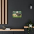thumbnail image 5 of Couple of African Elephant Outdoor Wall Art Ready To Hang Unframed, 5 of 18