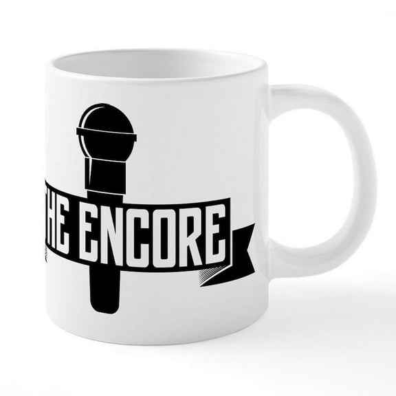 CafePress - The Encore - 20 Oz White Ceramic Mega Mug