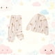 thumbnail image 4 of Cowsor Cute Kids Clothes Long Sleeve Print Sweatshirt Top and Pants Set Toddler Loungewear, 4 of 7