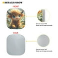 thumbnail image 2 of Jeiento Highland Cow Car Sun Shade Windshield Foldable Automotive Windshield Sunshades 2 Pcs Truck Windshield Sun Shade Cute Car Accessories Decor Universal Fit for Most Vehicles, 2 of 7