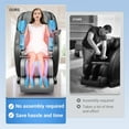 thumbnail image 6 of Mazzup Full Body Zero Gravity Shiatsu Massage Chair with Fully Assembled, LCD Screen, Shortcut Keys, USB Charging Port, Heat, Ideal Gift for Loved Ones, Parents, Balck, 6 of 11