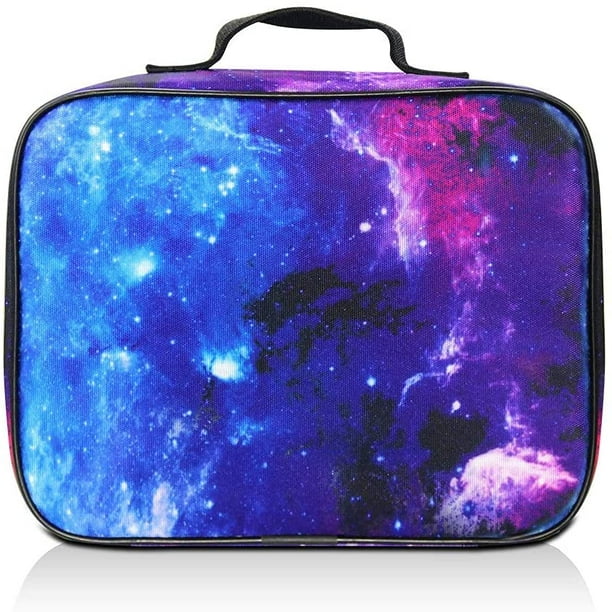 Fenrici Galaxy Lunch Box for Boys, Girls, Kids Insulated Lunch Bag, Perfect for Preschool, K-6, Soft Sided Compartments, Spacious, BPA Free, Food