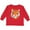 Red, variant on Inktastic Tiger Head Boys or Girls Long Sleeve Toddler T-Shirt