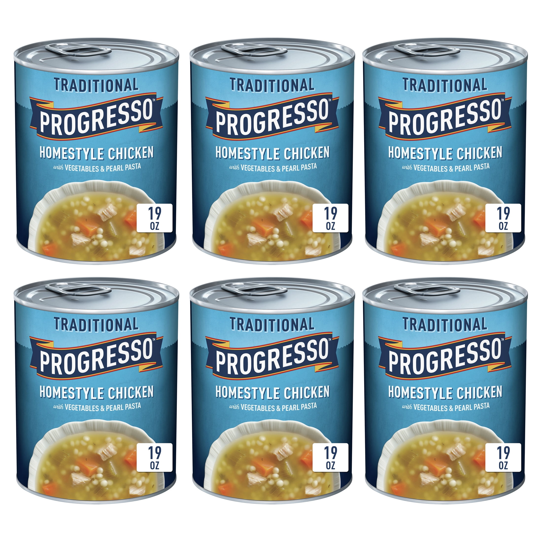 (6 pack) Progresso Traditional, Homestyle Chicken with Vegetables