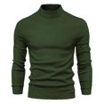 thumbnail image 1 of Suéter grueso y cálido de otoño e invierno, suéter delgado de cuello medio para hombre, suéter multicolor para hombre, 1 of 6