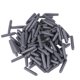 thumbnail image 2 of 200pcs Lavavajillas Tapas de rallillas Tip tine tapa tapa Tapas de extremo redondas flexibles (gris) Homemaxs MX8325745, 2 of 6