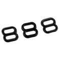 thumbnail image 4 of 200 piezas de nailon 6 mm correas de sujetador hebillas de ajuste ropa interior deslizadores 8 forma Bikini sujetador traje de baño accesorios de ropa Zulema Ajuste de la correa del sujetador de nylon, 4 of 7