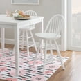 thumbnail image 4 of Linon Newton 24" Windsor Back Counter Stools, Classic White Finish, Set of 2, 4 of 12