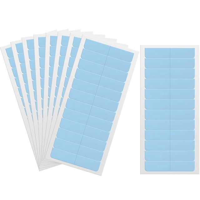 180 Pcs de Bandes d'Extension de Cheveux Double Face pour Remplacement, 4 x 0.8 cm