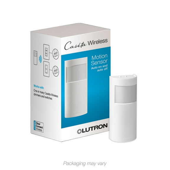Lutron Caséta Motion Sensor Occupancy/Multi-Location for use with Caseta Dimmers and Switches, White