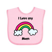 Inktastic I Love my Mom Boys or Girls Baby Bib