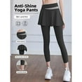 thumbnail image 3 of Top-kevin Women's Athletic Skort with Built-In Leggings - Color Block, Stretchy & Breathable for Running, Golf, Gym - Casual Style - For Women - Suitable for Sports & Fitness, 3 of 10