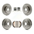 thumbnail image 1 of Transit Auto Front Rear Disc Brake Rotors Semi-Metallic Pads and Drum Kit for Car 2011-2014 Mazda 2 K8S-103379, 1 of 11