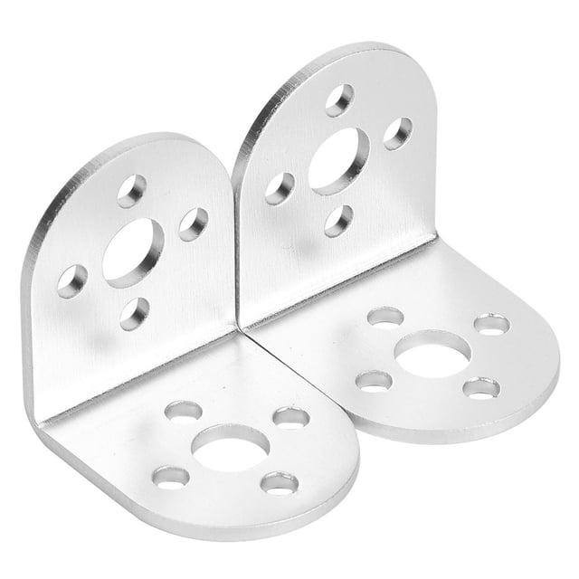 Pour Pitsco L Support, 2pcs Aluminium L Forme L Forme Support pour Tetrix Pièces Robotiques Durabilité Prolongée
