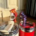 thumbnail image 4 of 2 Pack Dragon Straw Cover Toppers Compatible for Stanleys 30oz 40oz Straw Cup, 4 of 5