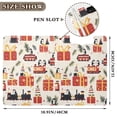thumbnail image 3 of FORMRS A4 Clipboard Folder with Pen Holder Horizontal Foldable School Office Binder, Christmas Gift Train, 3 of 9
