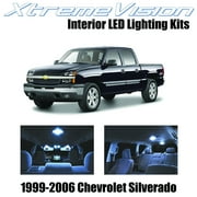 XtremeVision LED for Chevy Silverado 1999-2006 (13 Pieces) Cool White Premium Interior LED Kit Package   Installation Tool