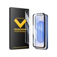 thumbnail image 1 of ccwonima 3+1 Pack For Samsung Galaxy S25 Screen Protector Tempered Glass, [6.2 inch], Easy Installation with Alignment Tool, 9H Tempered Glass, Ultrasonic Fingerprint Support, HD Clear, 1 of 1