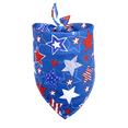 thumbnail image 1 of Independence Day Dog Scarf Patriotic Dog Scarf Triangle Bib Scarf Accessories, 1 of 5