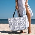 thumbnail image 6 of Xecao World Travel2 for versatile beach bag for women includes zipper pockets and waterproof material, ideal for vacations and adventures., 6 of 7