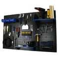 thumbnail image 1 of Wall Control Kit de Rangement pour Outils Standard 4 Pieds en Métal avec Planche à Outils Noire et Accessoires Bleus, 1 of 6