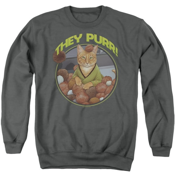 Star Trek - The Purr - Crewneck Sweatshirt - Large
