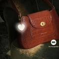 thumbnail image 2 of Yippzo Heart Purse Light Handbag Light, Purse Charms for Handbags, Rechargeable Automatic Sensor Lamp Quick Item Finding, Gift for Women Mother Friends, 2 of 8
