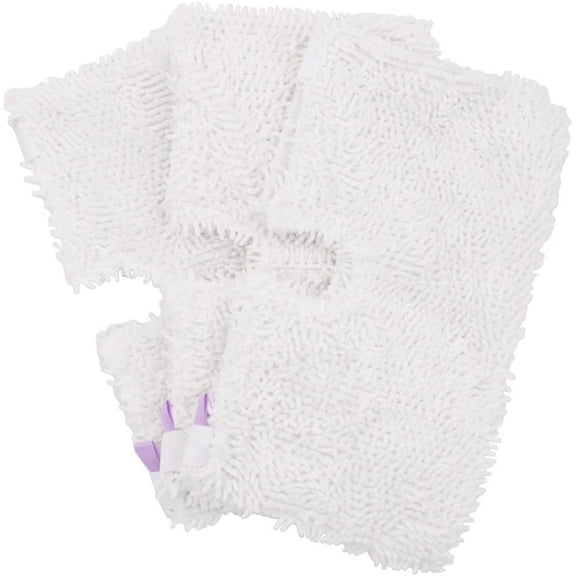 Hometimes 3Pcs Steam Mop Pads for Shark Steam Mop SE460, S3500 Series S3501 S3601 S3501WM S1000 S1000SN S3550 S3901 SE450 S3801CO S3601D S2901 S2902 Washable Microfiber Replacement Pads
