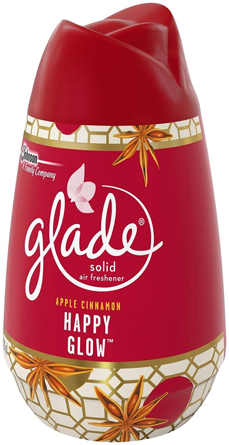 Glade Solid Air Freshener, Happy Glow, 6 Oz