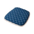 thumbnail image 1 of Moyic Almohadillas para sillas lavables a máquina para comedor - Materiales duraderos y protectores Cojines absorbentes cómodos Azul usable Type2 NO2, 1 of 6