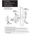 thumbnail image 3 of Juego de manillas para puertas corredizas PRIME-LINE MP1018 con gancho de 10 cm, 3 of 3