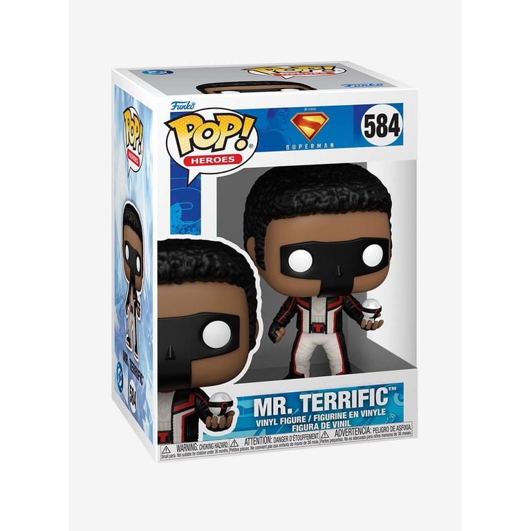 Funko Pop! Superman (2025)‚ÄìMr. Terrific Vinyl Figure - Walmart.com