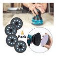 thumbnail image 4 of 4pz lijadora Adecuada Para Makita Malubero NEGRO AZUL OSCURO, 4 of 5