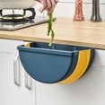 thumbnail image 4 of Bargain Qaailabf Hanging Folding Trash Can, Suitable For Bathroom, RV, Cabinet Door, Toilet, Folding Trash Can, Bedroom Car,Kitchen, 4 of 7