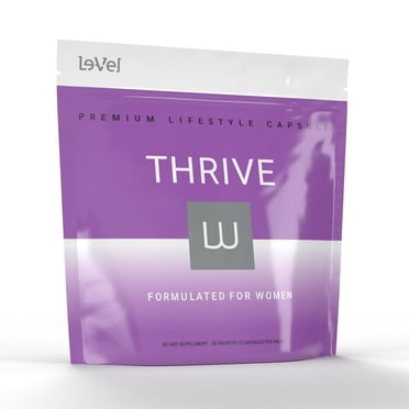 Thrive Premium Vitamins & Minerals Capsules for Women | 60 Capsules | Womens Multivitamin Lifestyle Capsule | Gluten Free | Multi Minerals Supplement | Energy Boost 30 Day Supply