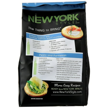 New York Style Bagel Crisps Sea Salt, 7.2 oz