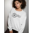 thumbnail image 2 of Puerto Rico Stamp Sweatshirt Women -SPIdeals Designs, Female XX-Large, 2 of 4