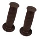 thumbnail image 3 of Puños de Manillar 1 Par 22 / 24mm Universales - Marron Marron oscuro shamjiam Puños de manillar de la motocicleta, 3 of 8