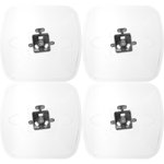 Shisuyan Accessoires pour hotte en plastique 4Pcs 5,3x5,3in