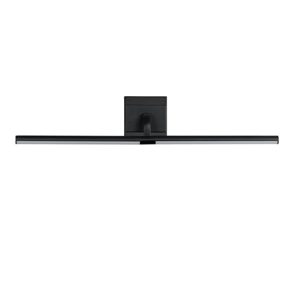 E21344-BK ET2 Lighting Mona - 18W 1 LED Wall Sconce-4.25 Inches Tall and 30.5 Inches Wide-Black Finish