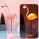 thumbnail image 1 of JM 1 lámpara de escritorio de flamenco, linda lámpara rosa, accesorios de escritorio kawaii, luz de 360°, lámpara flexible para decoración de la habitación del hogar, dormitorio, estudio, oficina, es el mejor regalo para adolescentes, niñas, niños y mujeres JM, 1 of 5